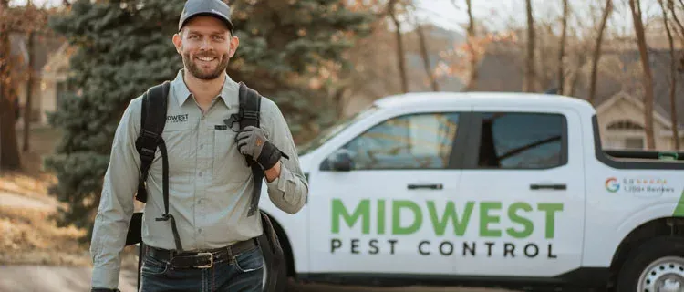 Owner standing next to truck